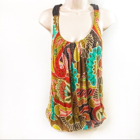 XXI Rope Strap Racerback Tank Sz S - Picture 4 of 9